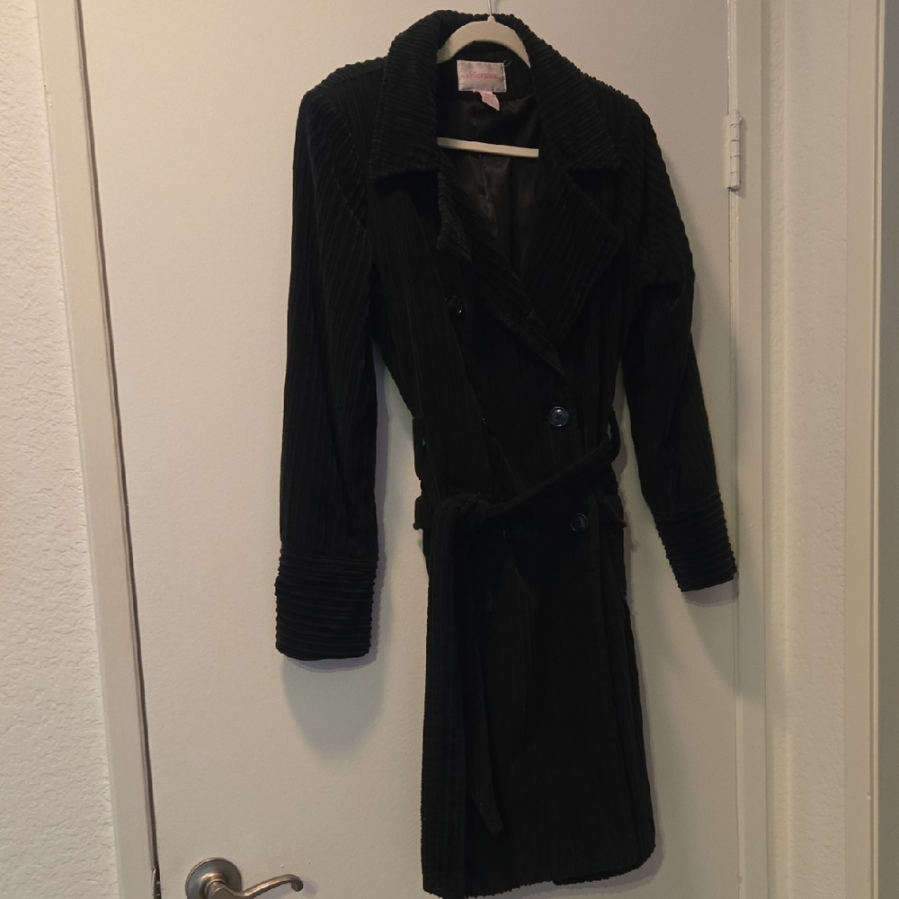 Xhilaration Dark Utility Jacket with Belt